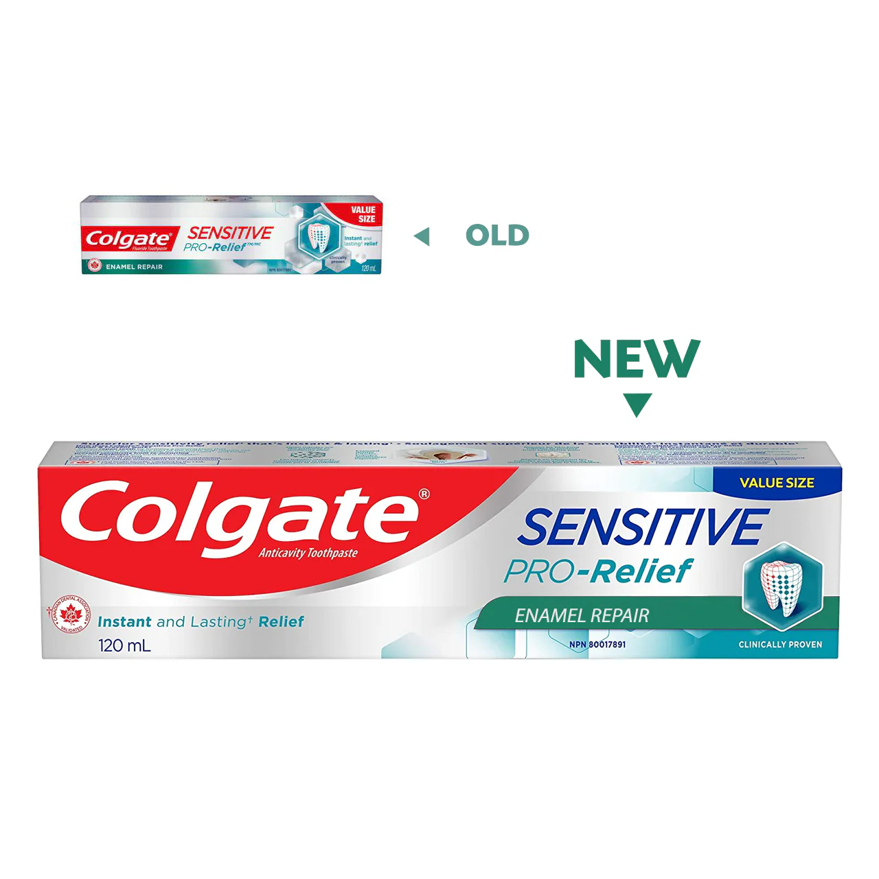 Colgate - Sensitive PRO-Relief Enamel Repair Anti Cavity Toothpaste | 120 mL - Image 2