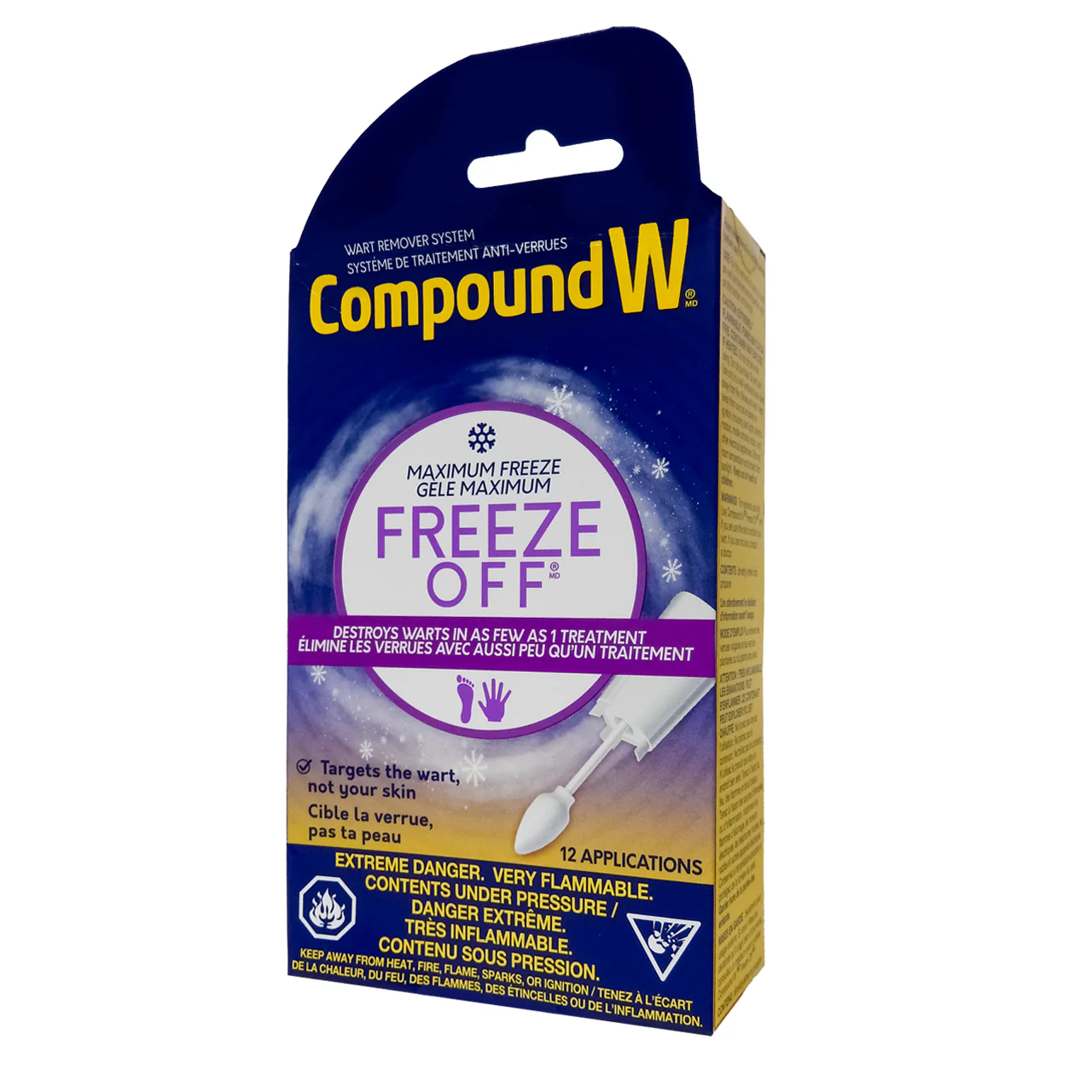 Compound W - Maximum Freeze Off with Precision Tip | 12 Applicators