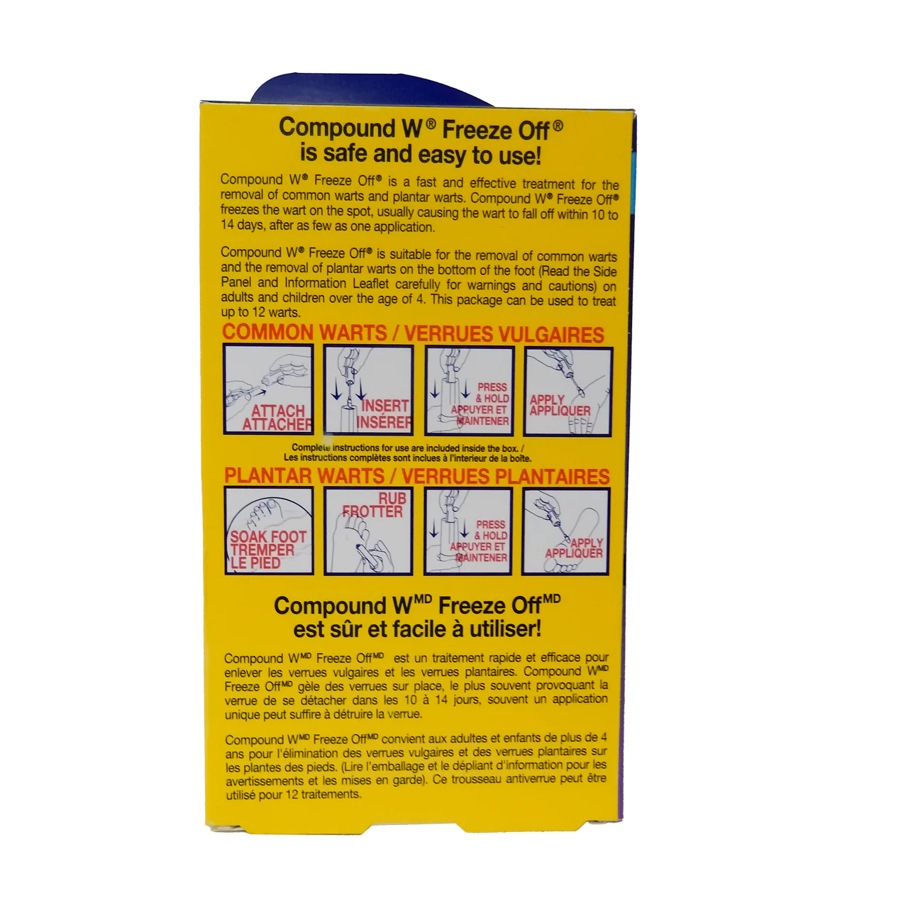 Compound W - Maximum Freeze Off with Precision Tip | 12 Applicators - Image 2