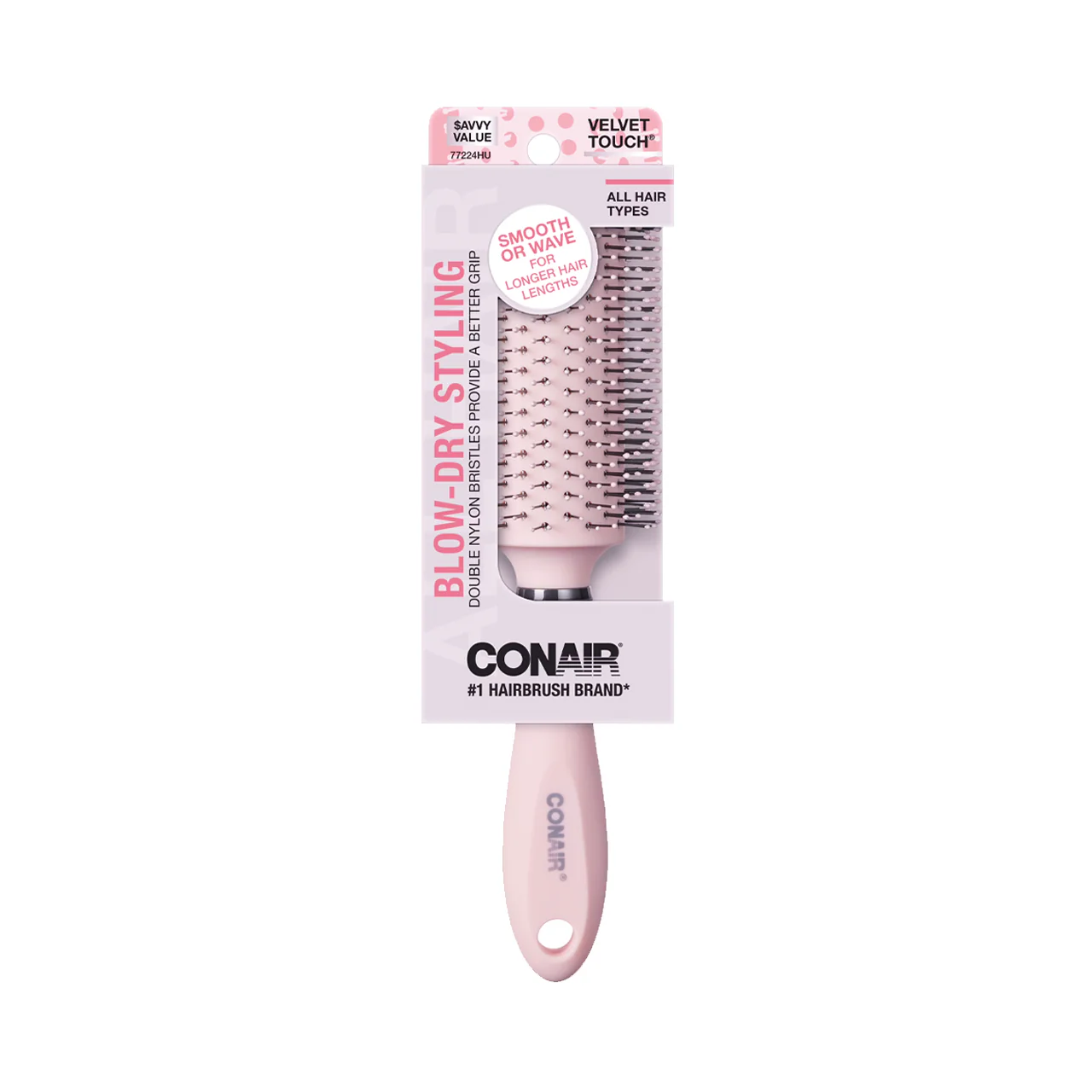 Conair - Blow-Dry Styling Round Brush For All Hair Types