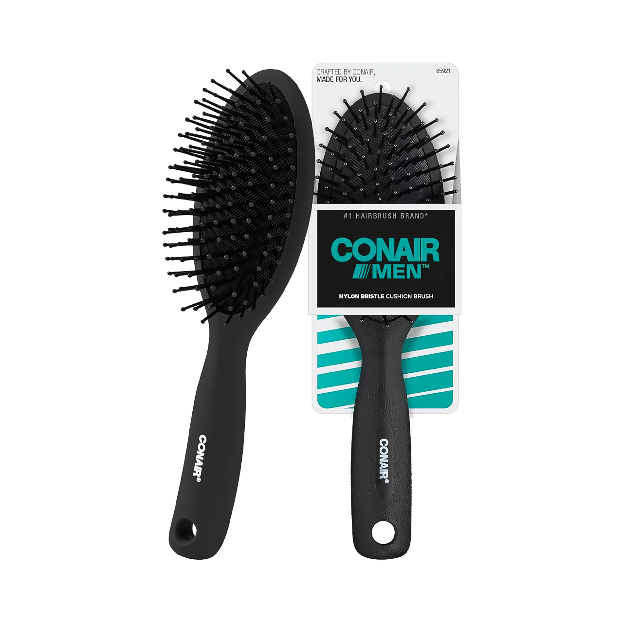 Conair Men - Nylon Bristle Cushion Brush
