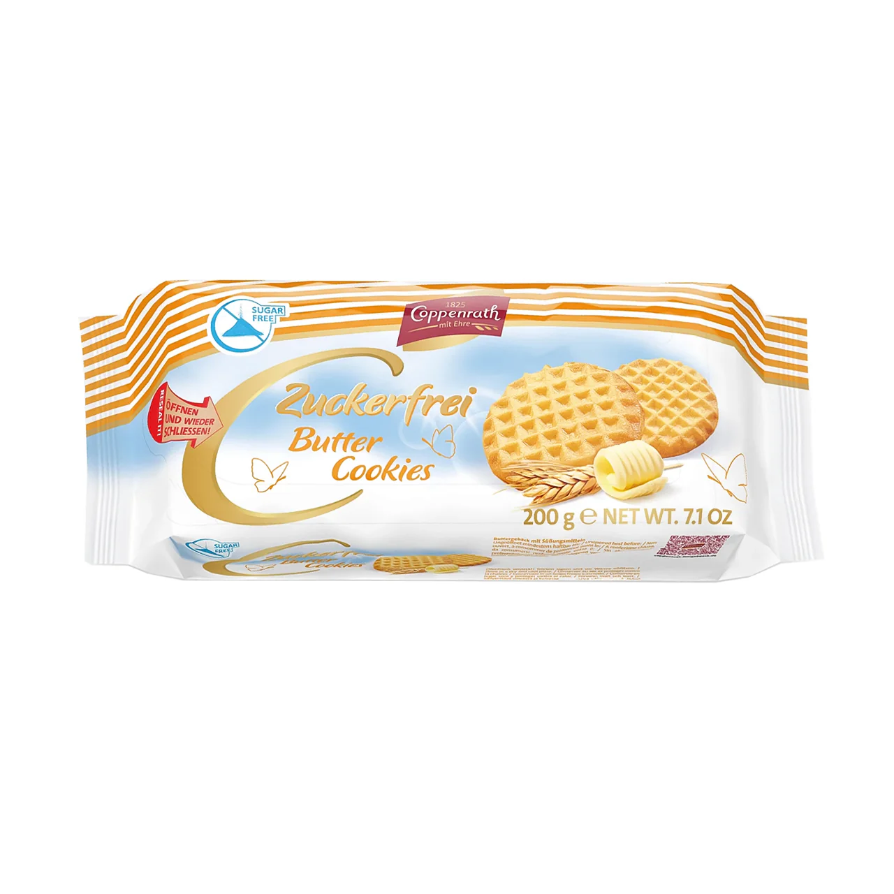 Coppenrath - Zuckerfrei Butter Cookies Sugar-Free | 200 g