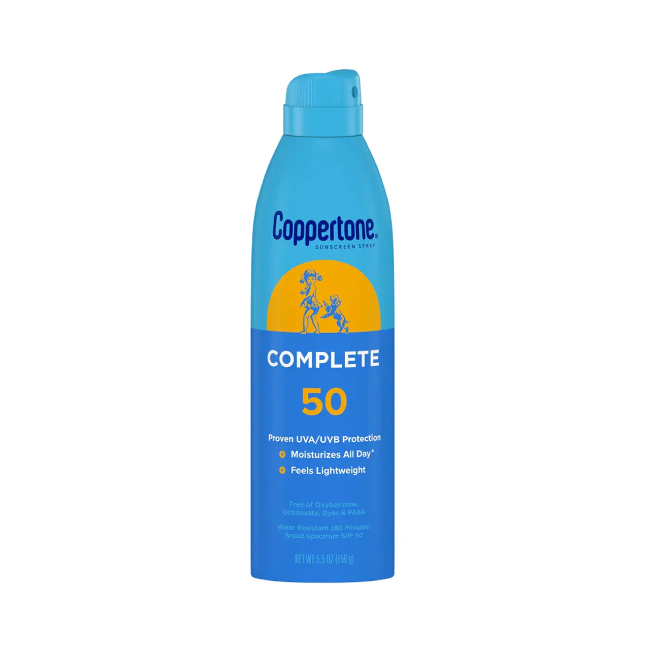 Coppertone - Complete SPF 50 Moisturizing Spray Sunscreen | 156 g
