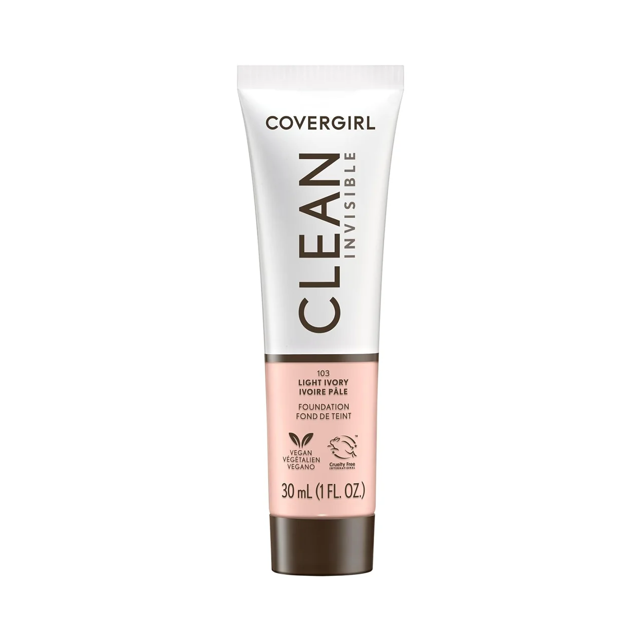 COVERGIRL - Clean Invisible Blendable Foundation, Buildable Coverage, Natural Finish - Image 4