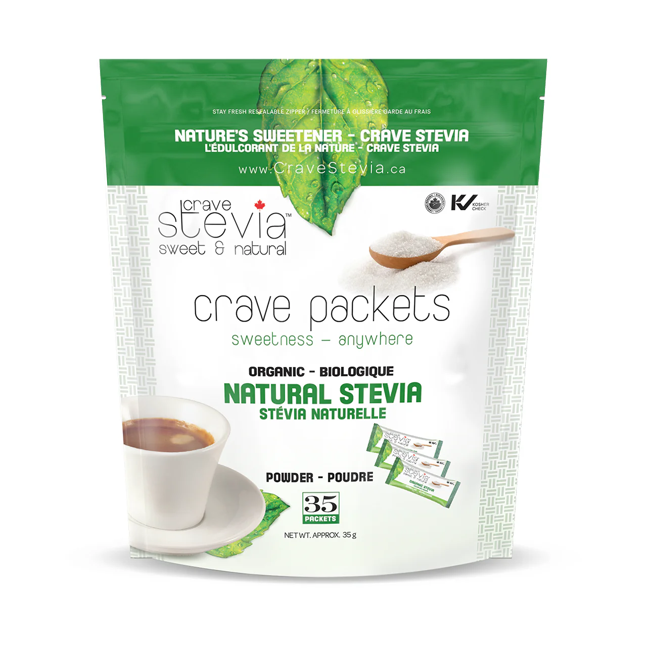 Crave Stevia - Stevia | 35 Packets