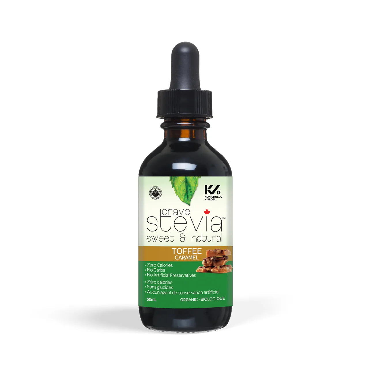 Crave Stevia - Toffee Liquid Stevia | 50 mL