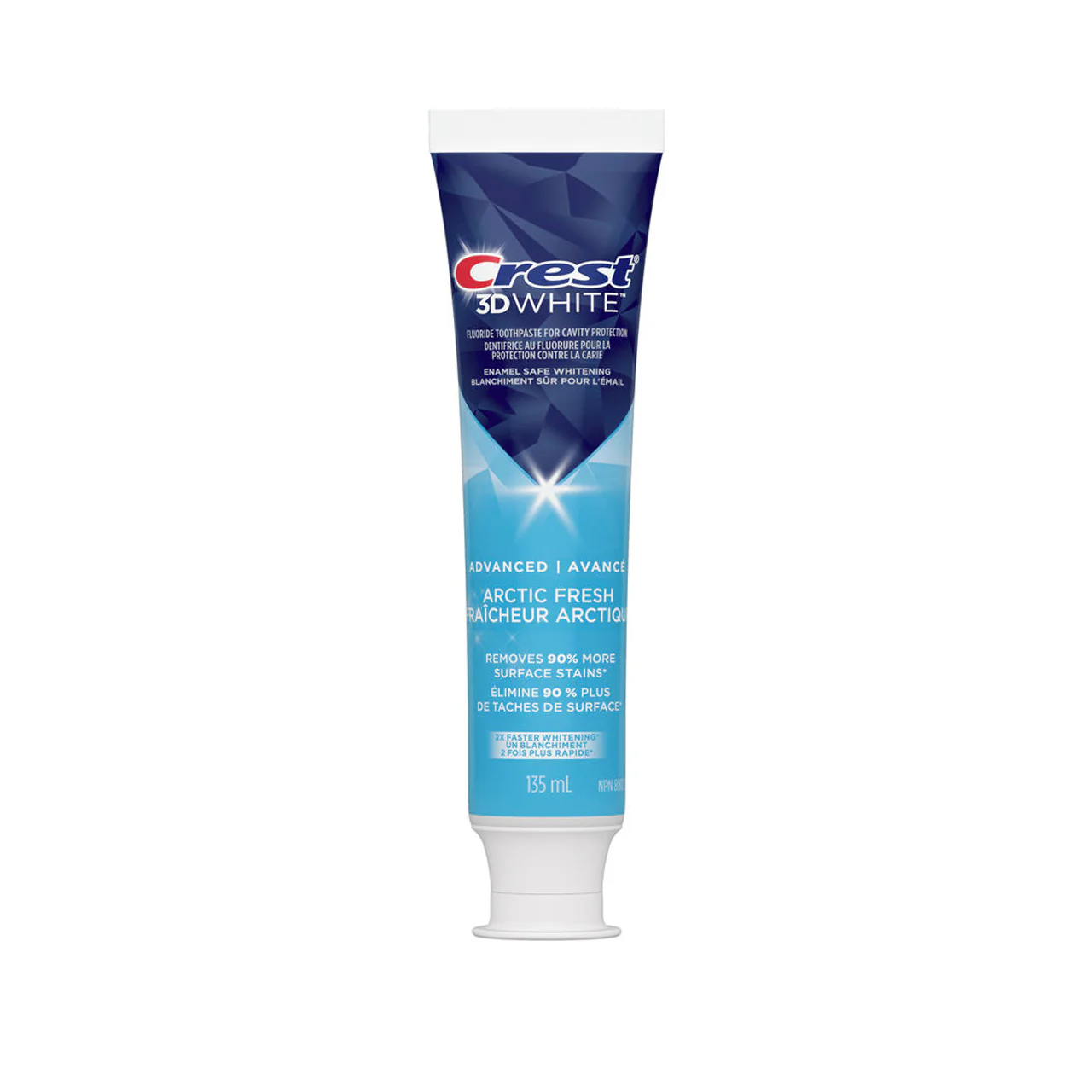 Crest – 3D White Advanced Arctic Fresh Toothpaste | 1 Tube - Image 2