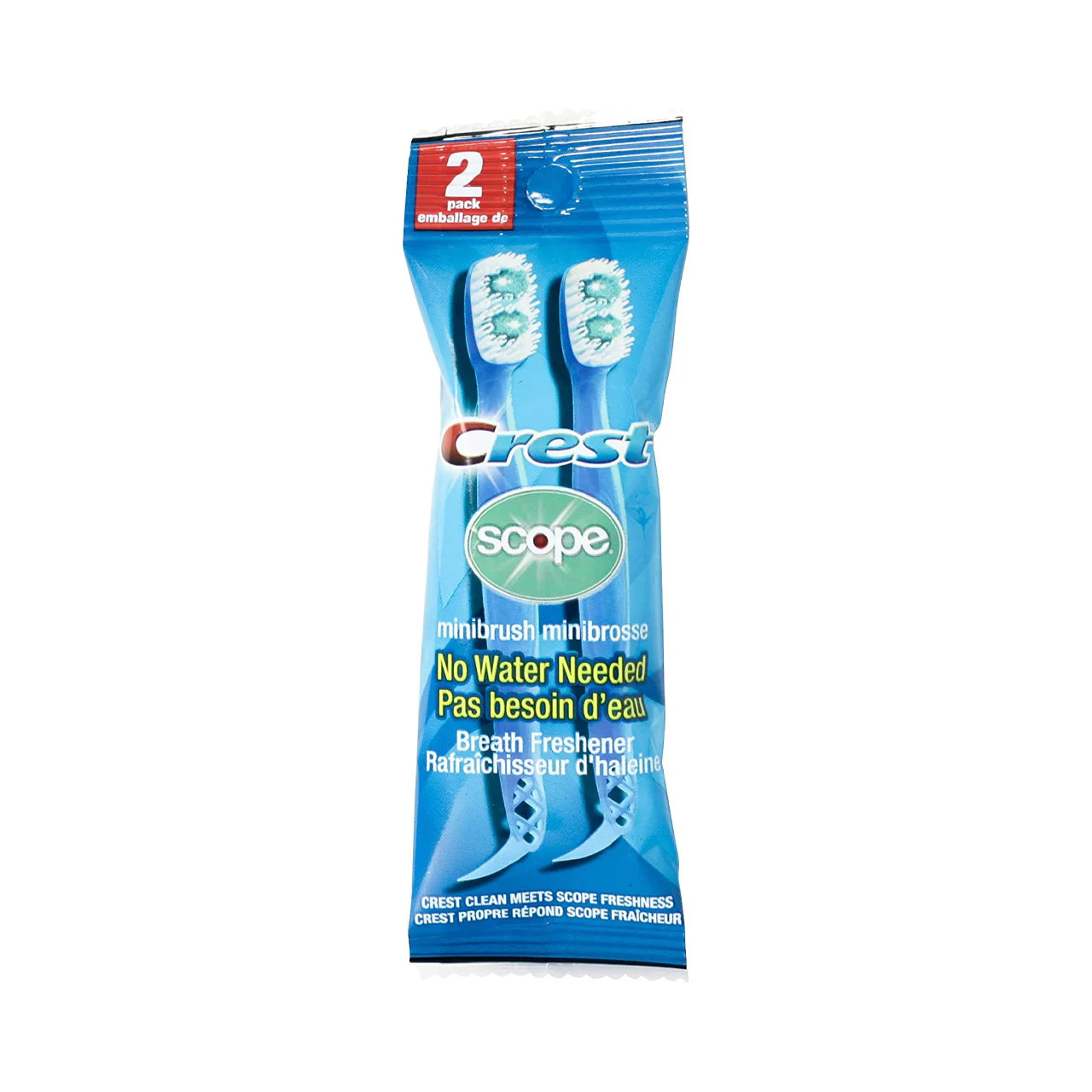 Crest - Scope Mini Brush Breath Freshener | 2 Pack