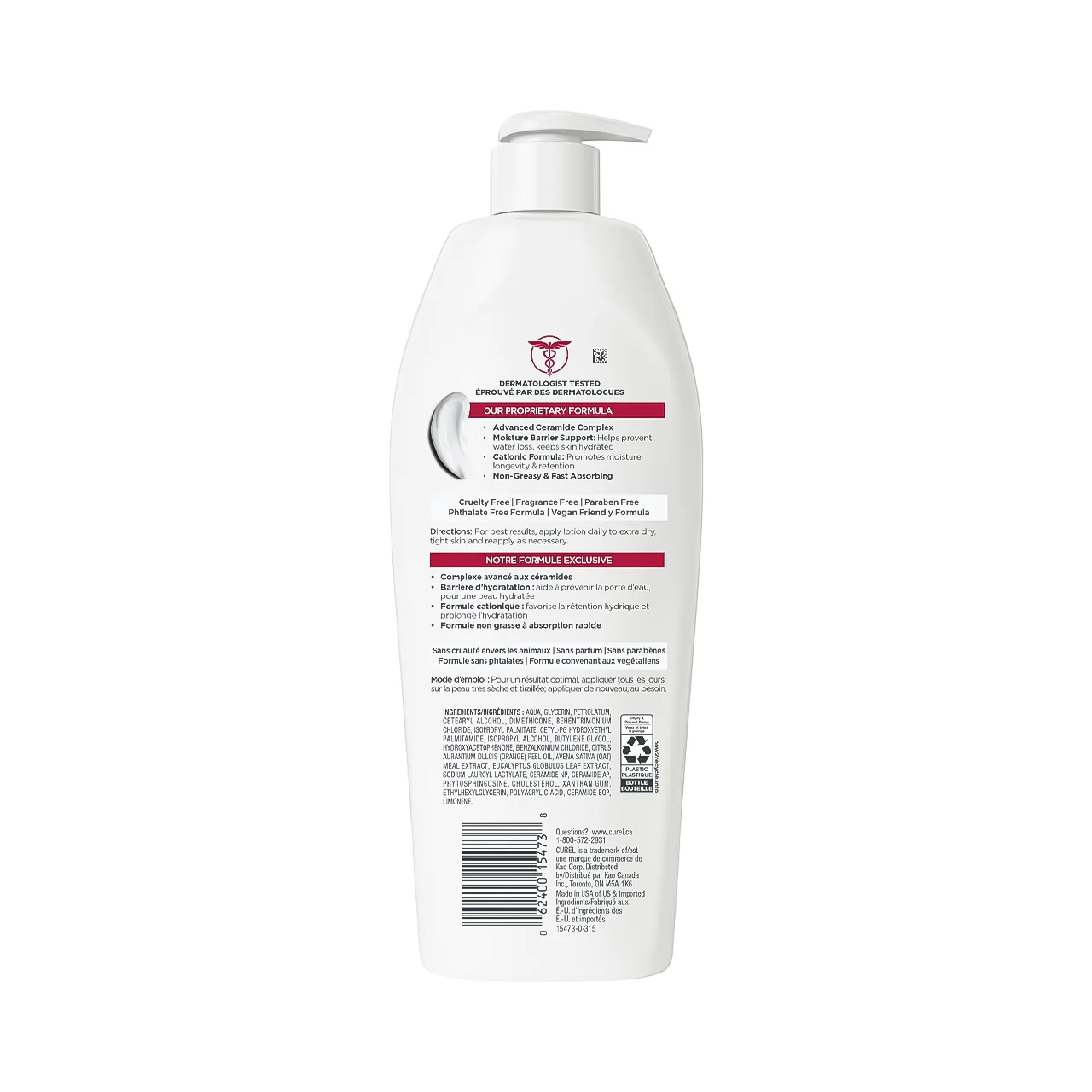 Curel - Extreme Care Intensive Moisture Lotion for Extra Dry Skin | 480 mL - Image 2