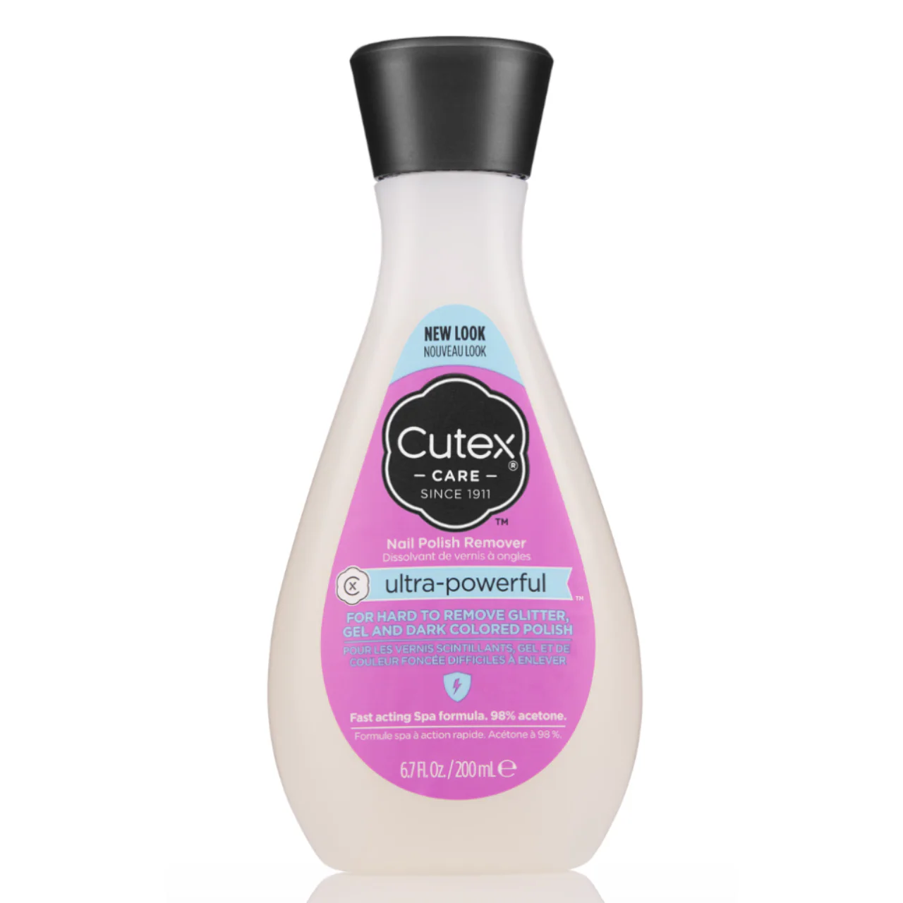 Cutex Care - Ultra-powerful Nail Polish Remover for Hard to Remove Polish | 200ml