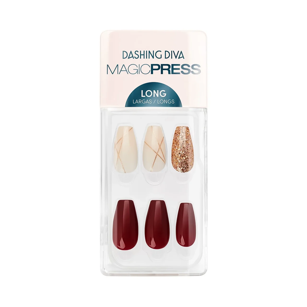 Dashing Diva - Magic Press - Long - PO120 Vamp Vixen | 30 Nails