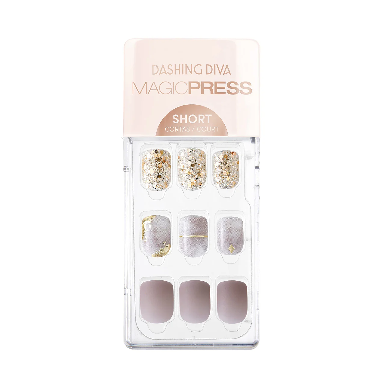 Dashing Diva - Magic Press - Short - PO170 Magnetic Field | 30 Nails