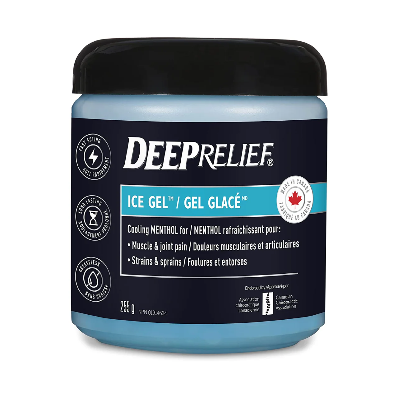 Deep Relief - Ice Cold Pain Relief Gel | 255 g