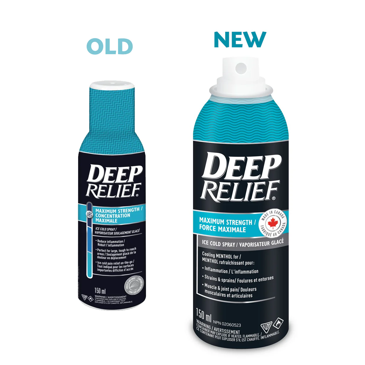 Deep Relief - Maximum Strength Ice Cold Pain Relief Spray | 150 mL - Image 2