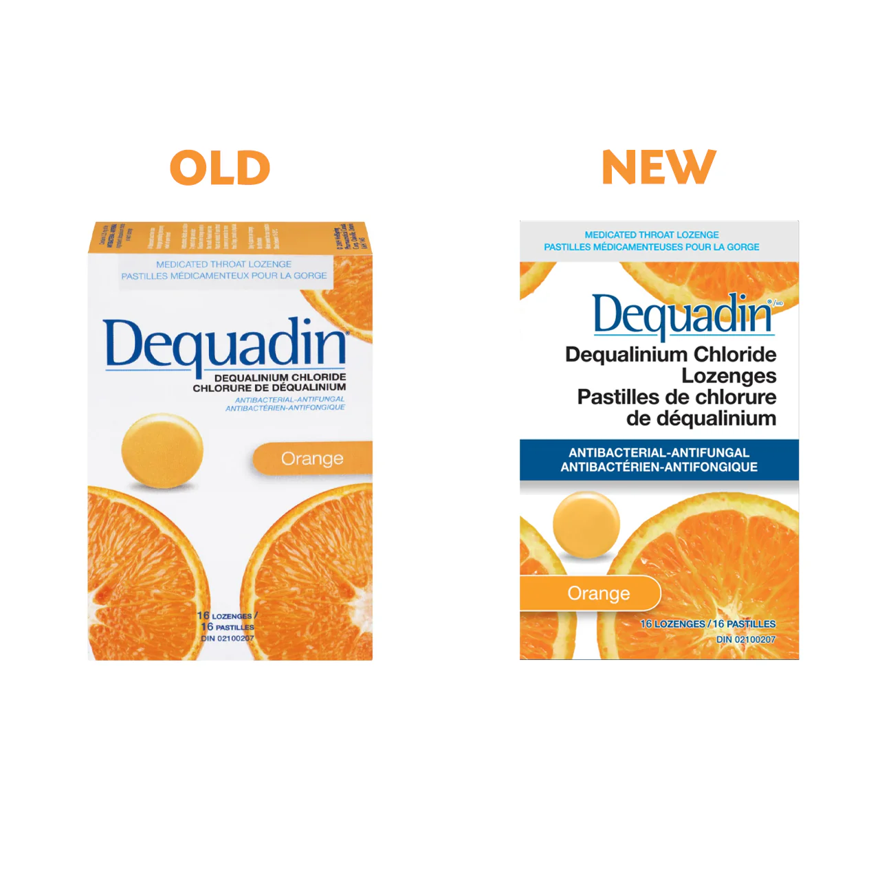 Dequadin - Antibacterial Dequalinium Chloride Throat Lozenges, Orange | 16 Lozenges - Image 2