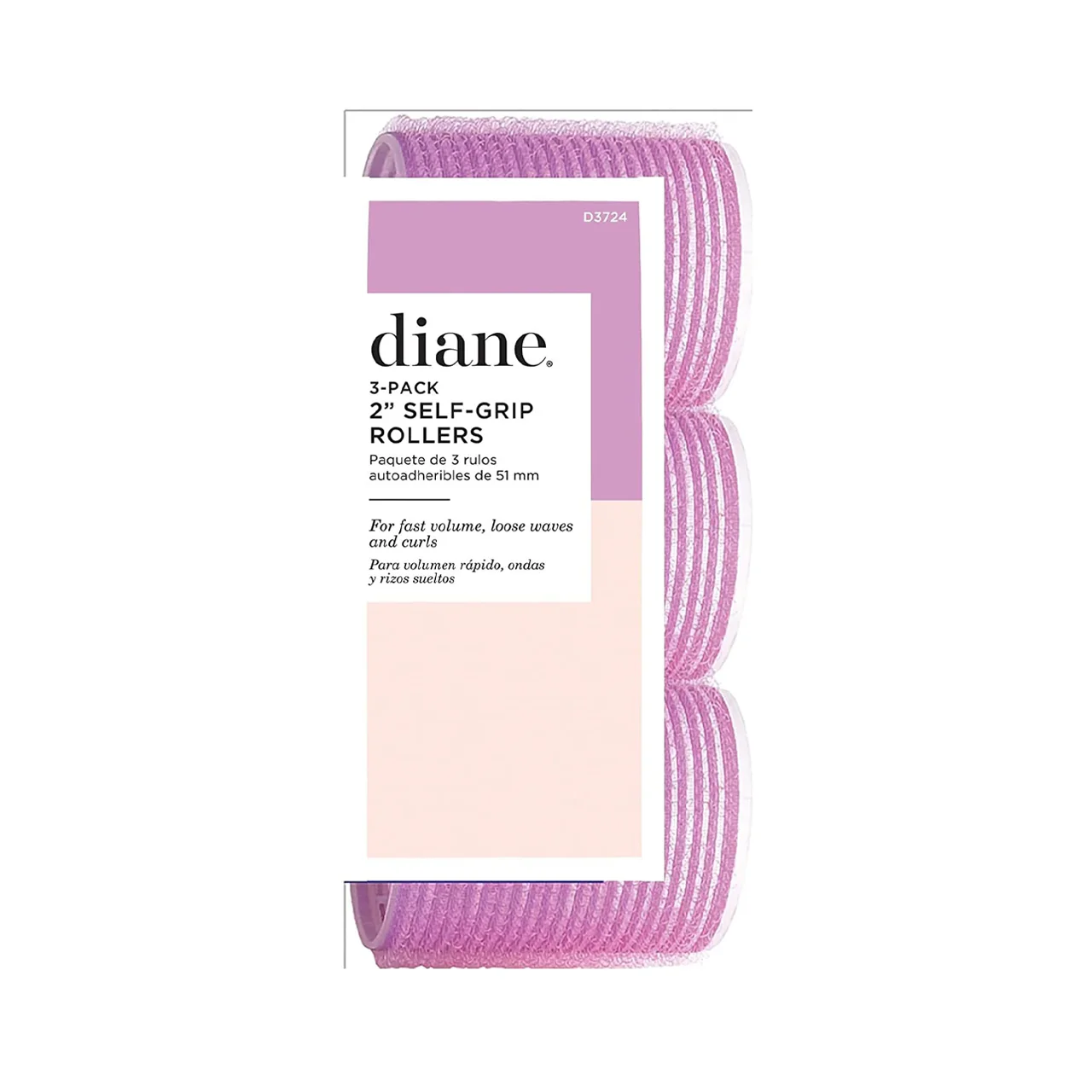 Diane - 2" Self Grip Rollers | 3-Pack