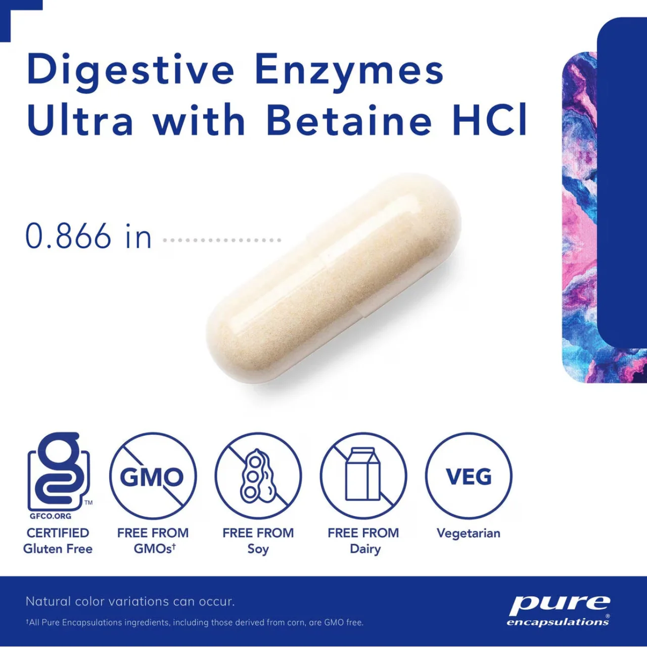Pure Encapsulations - Digestive Enzymes Ultra with Betaine | 90 Capsules - Image 3