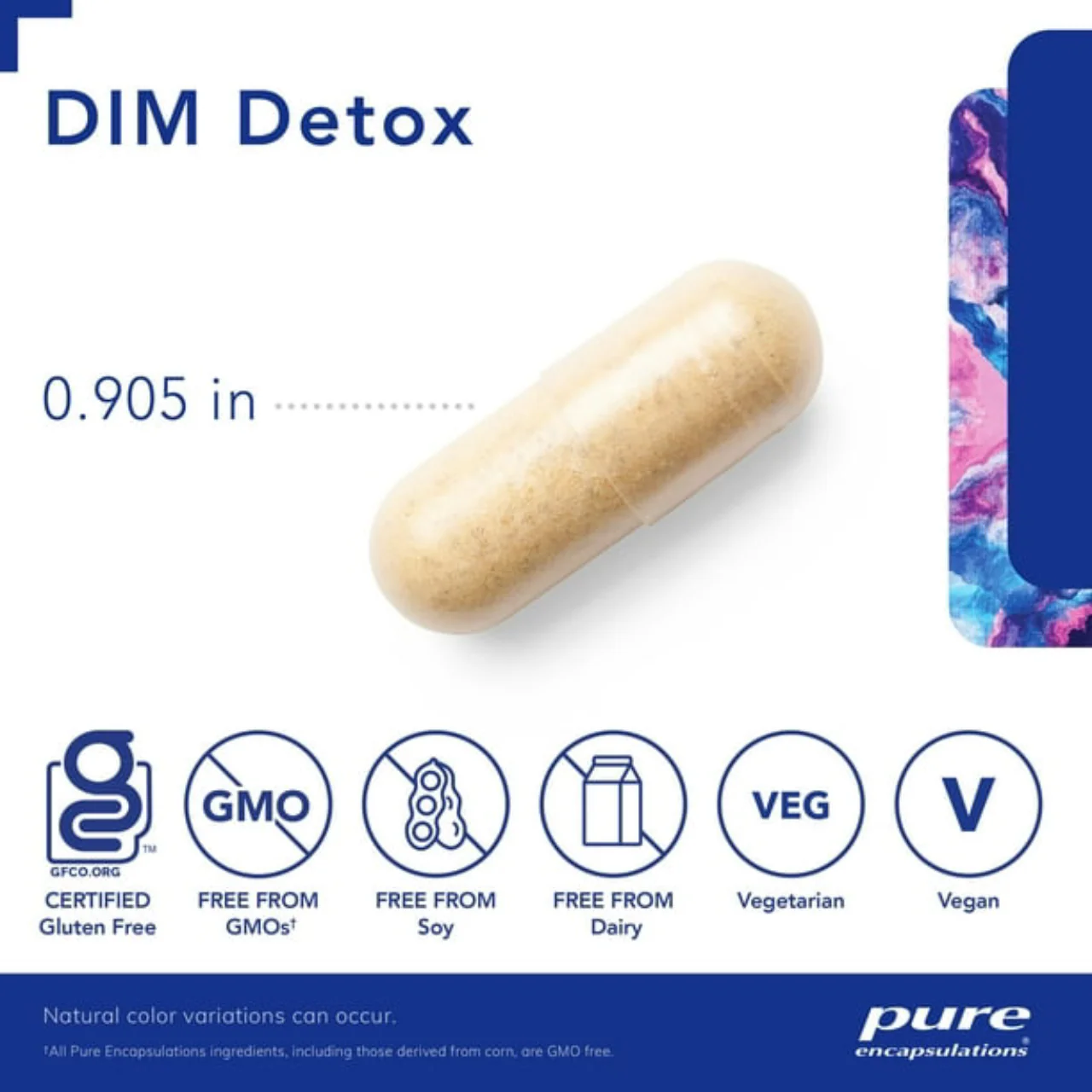 Pure Encapsulations - DIM & DETOX | 60 Capsules - Image 3