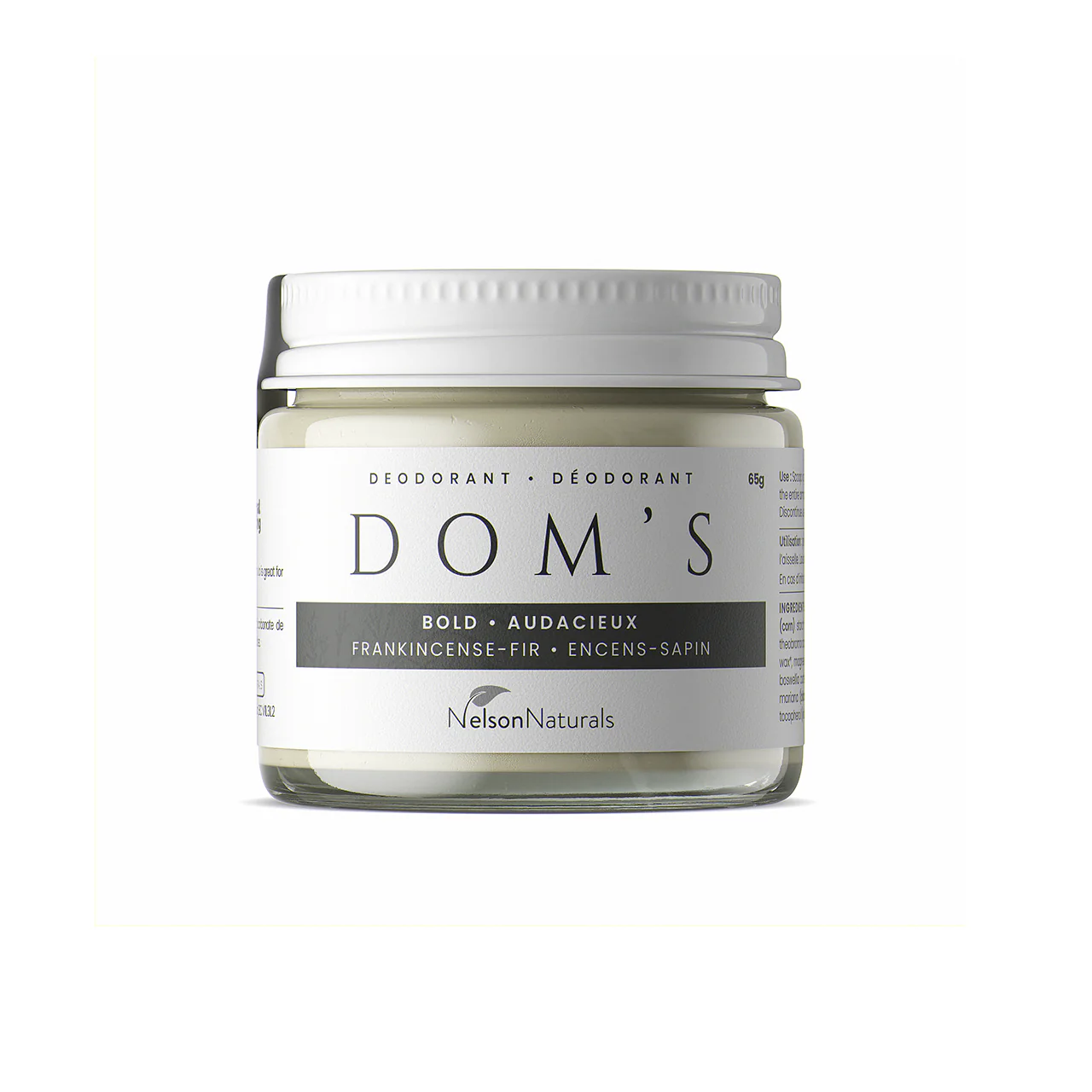 Dom's Naturals - Bold Frankincense Deodorant | 65 mL