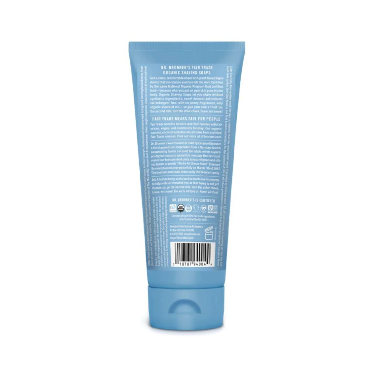 Dr. Bronner's - Unscented Shave Soap | 207 mL - Image 2