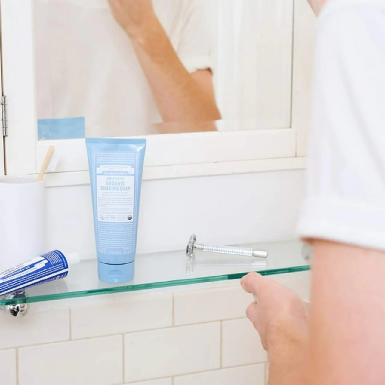 Dr. Bronner's - Unscented Shave Soap | 207 mL - Image 4