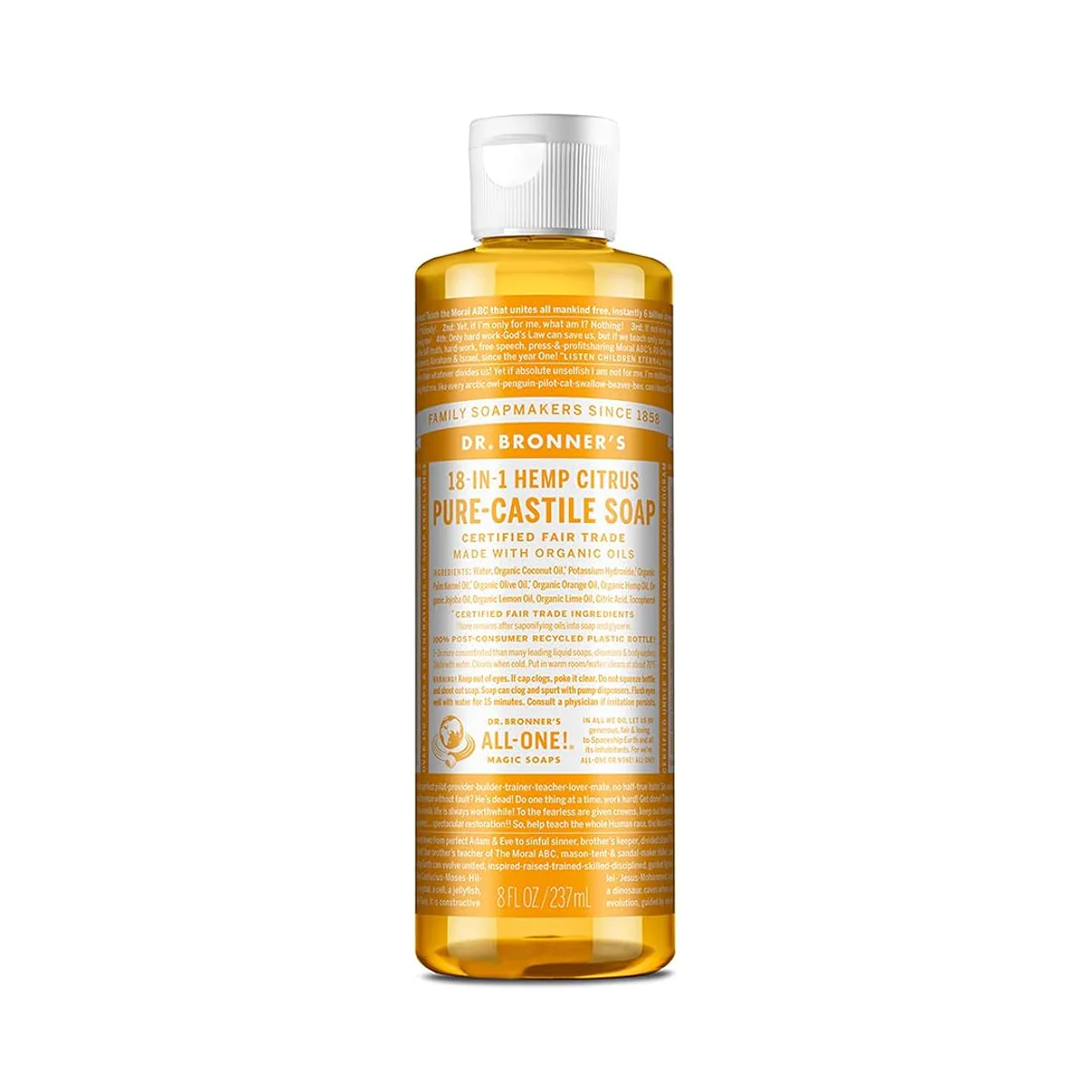 Dr. Bronner's - Pure Castile Soap, Citrus | 237 mL