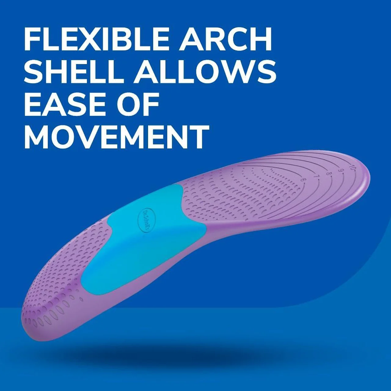 Dr Scholl's - Fitness Walking Insoles - Men's Sizes 8 -14 | 1 Pair - Image 2