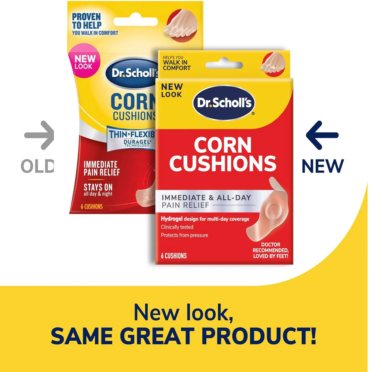 Dr. Sholl's - Corn Cushions Immediate & All-Day Pain Relief | 6 Cushions - Image 5