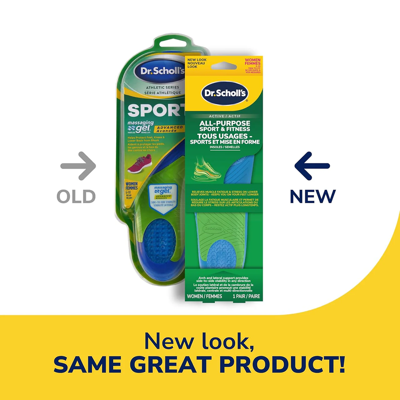 Dr. Scholl's - Athletic Sport Series Massaging Gel Advanced, Women 6-10 | 1 Pair - Image 4