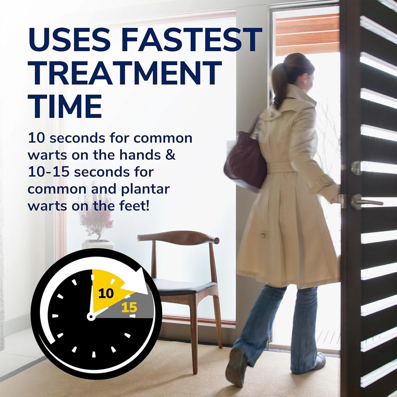 Dr. Scholl's - Freeze Away Max Wart Remover Tool with Precision Spray | 10 Applications - Image 2