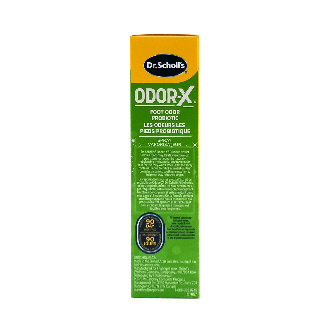 Dr. Scholl's - Odor-X Foot Odor Probiotic Spray | 118 mL - Image 3