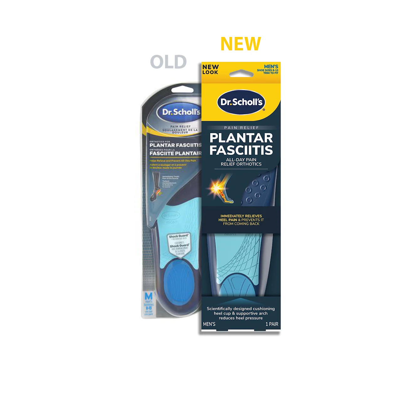Dr. Scholl's - Pain Relief Insoles for Plantar Fasciitis | Men's Size 8-13 - Image 2