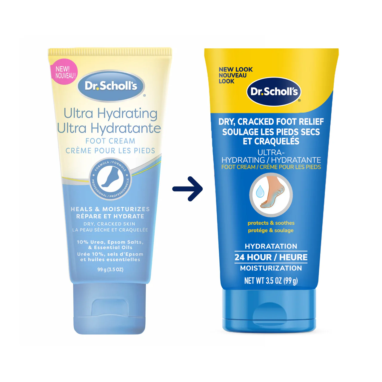 Dr.Scholl's - Ultra Hydrating Foot Cream, Heals & Moisturizes | 99g - Image 2