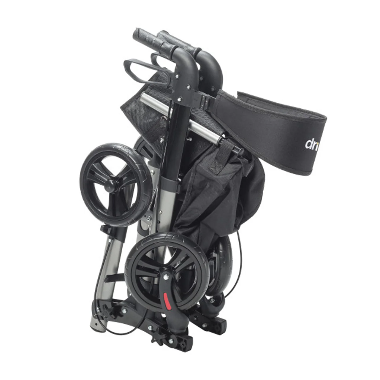 Drive - Compact Folding Rollator, Black - Image 3
