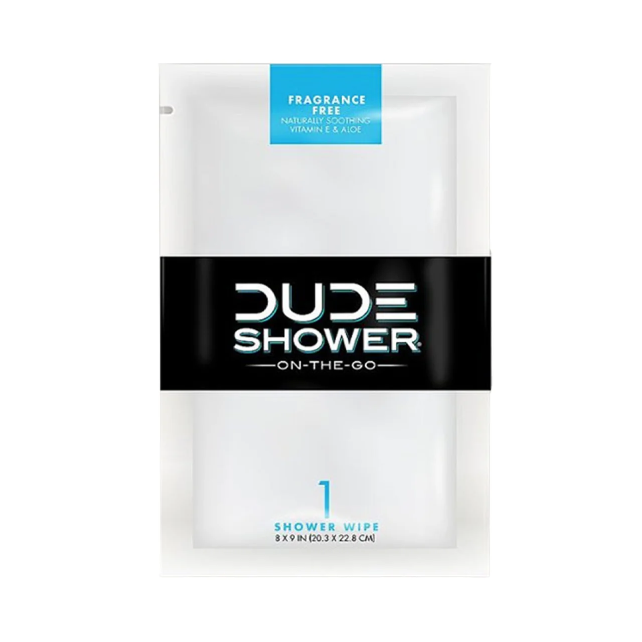 Dude Shower - On-The-Go Body Wipe | 1 Body Wipe