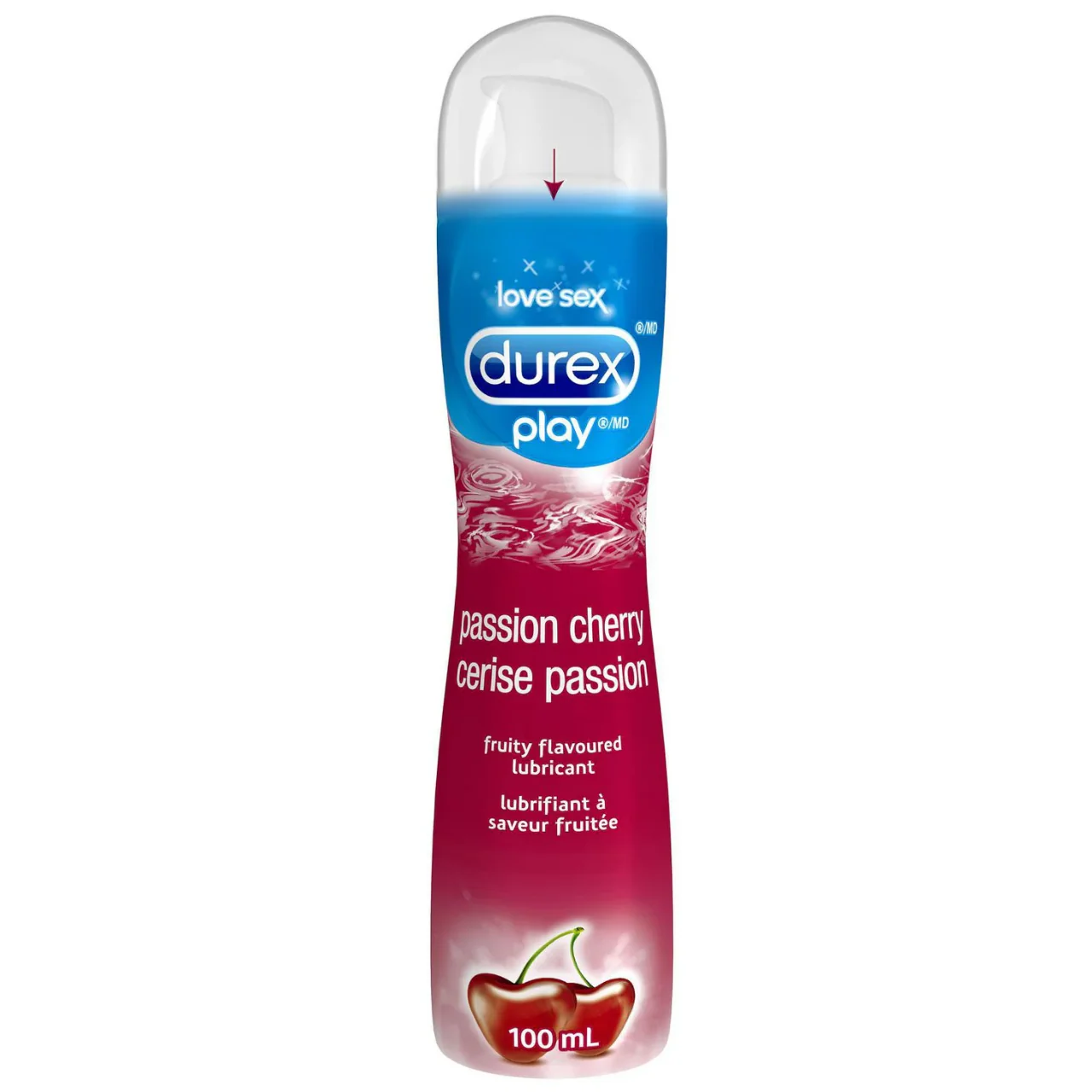 Durex - Play Passion Cherry Fruity Flavour Lubricant | 100 ml