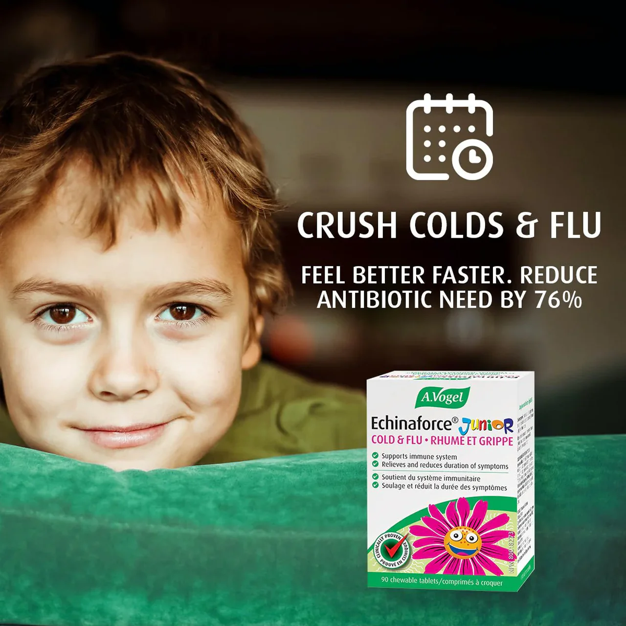 A.Vogel - Echinaforce Junior Chewable Tablets | 90 Tablets - Image 2
