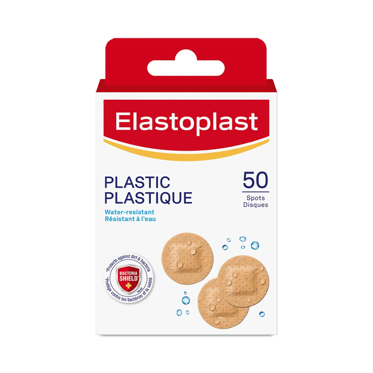 Elastoplast - Plastic Water-resistant Bandages | 50 Spots