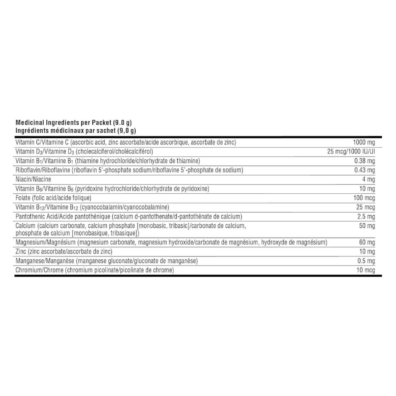 Emergen-C - Immune+ Flavoured Fizzy Drink Mix - Blueberry Acai | 24 Sachets - Image 2