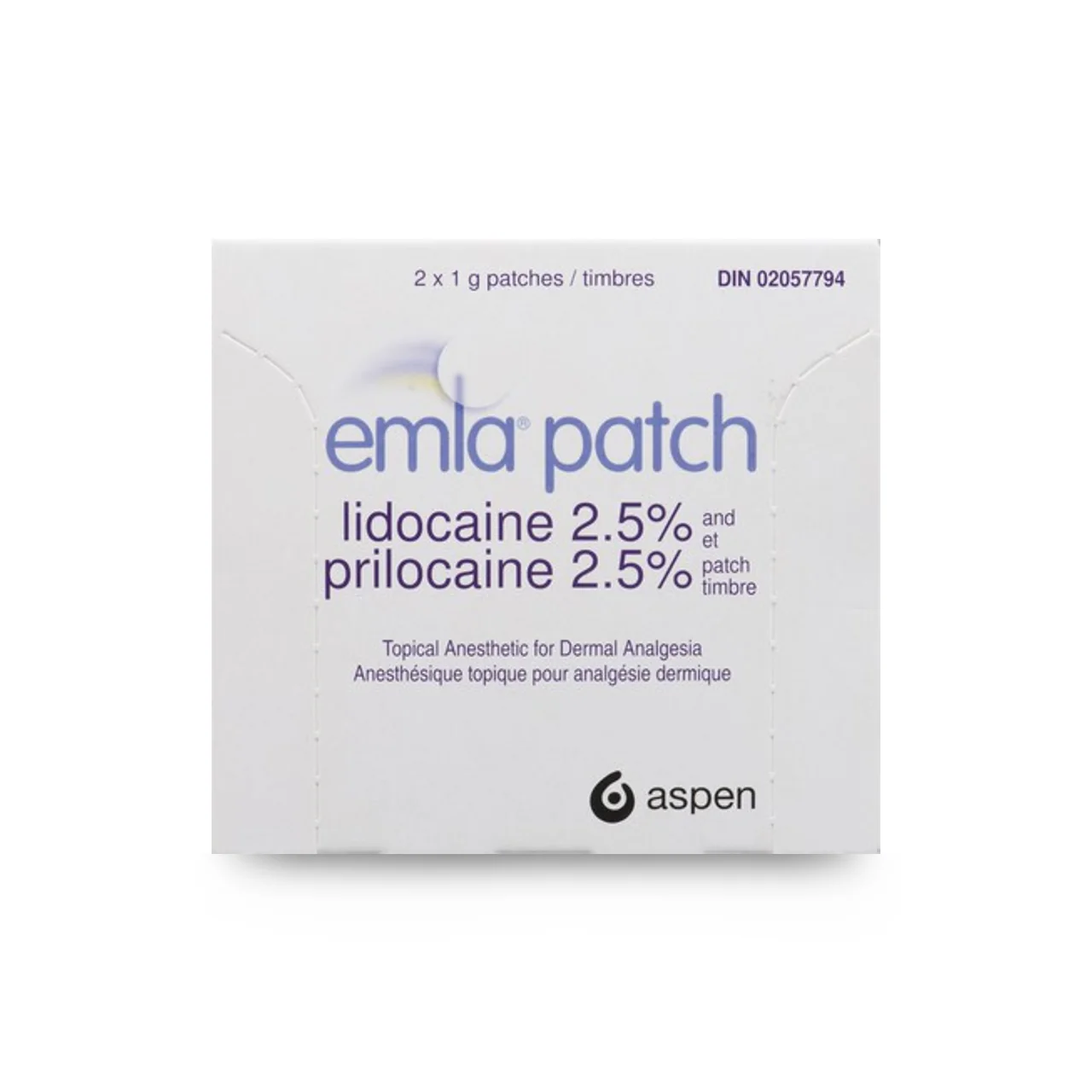 Emla - 1G Patches - 2.5% Lidocaine/Prilocaine | 2-Pack