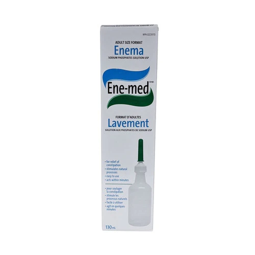 Ene-med - Sodium Phosphates Enema - Adult sized | 130 ml