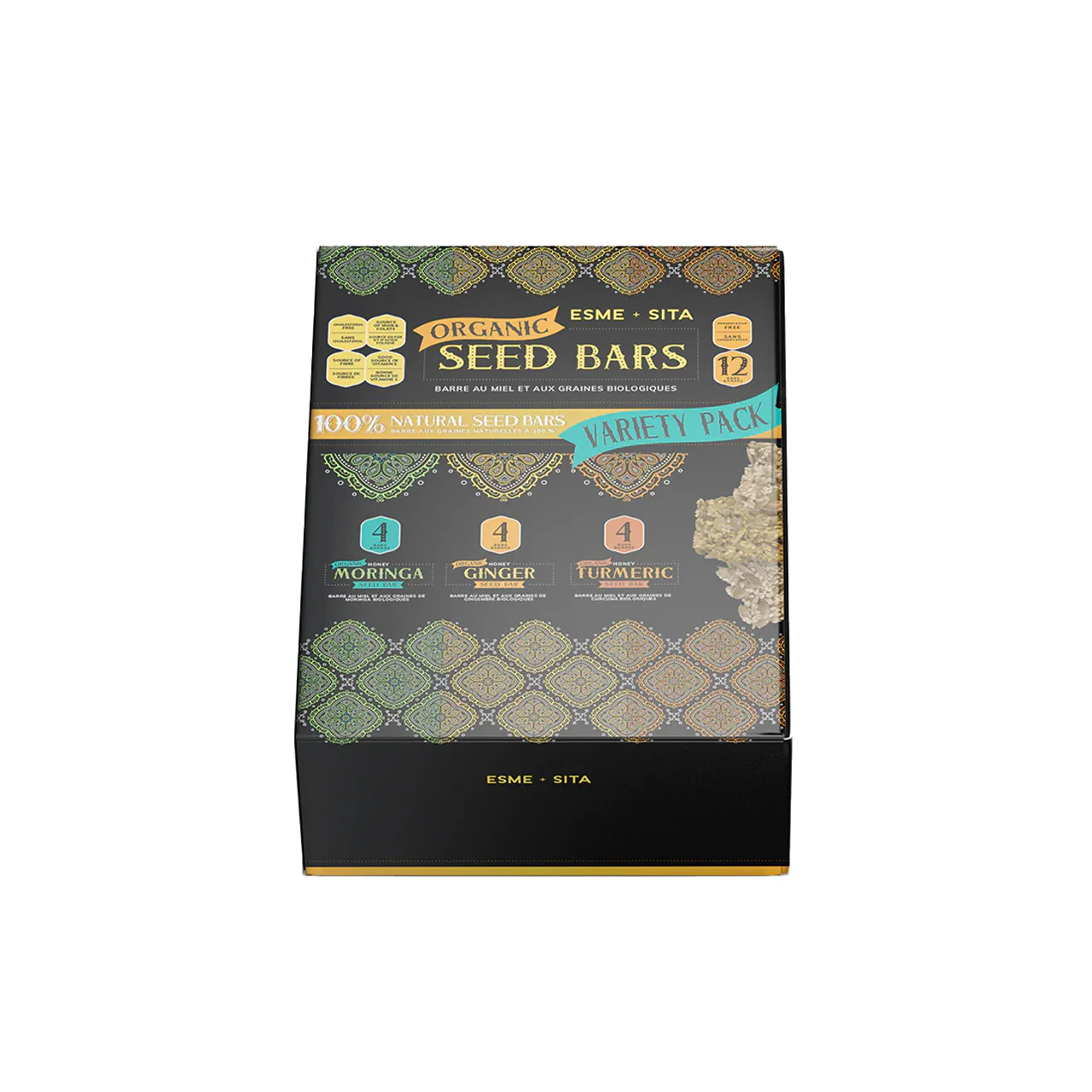 Esme+Sita - Seed Bars, Variety Pack | 12 Pk