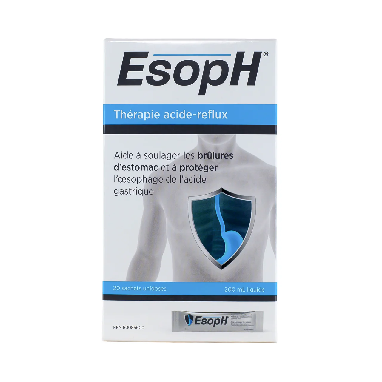 EsopH - Acid-Reflux Therapy | 20 Satchets x 200 mL - Image 2