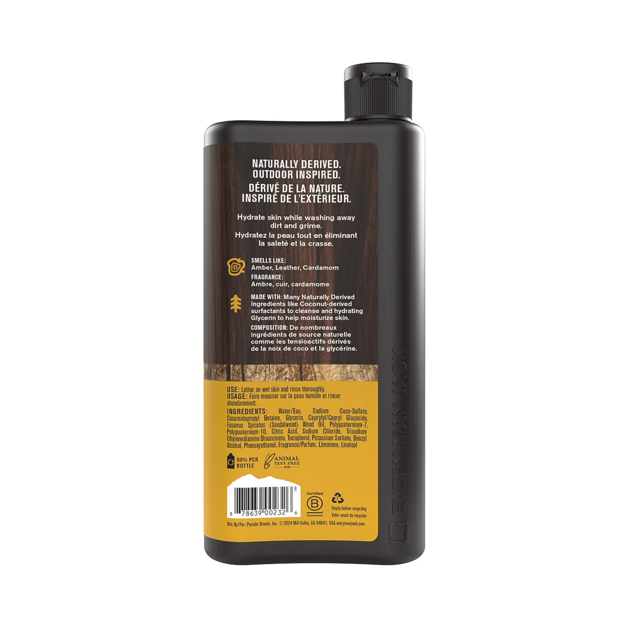 Every Man Jack - Body Wash, Sandalwood | 500 mL - Image 2