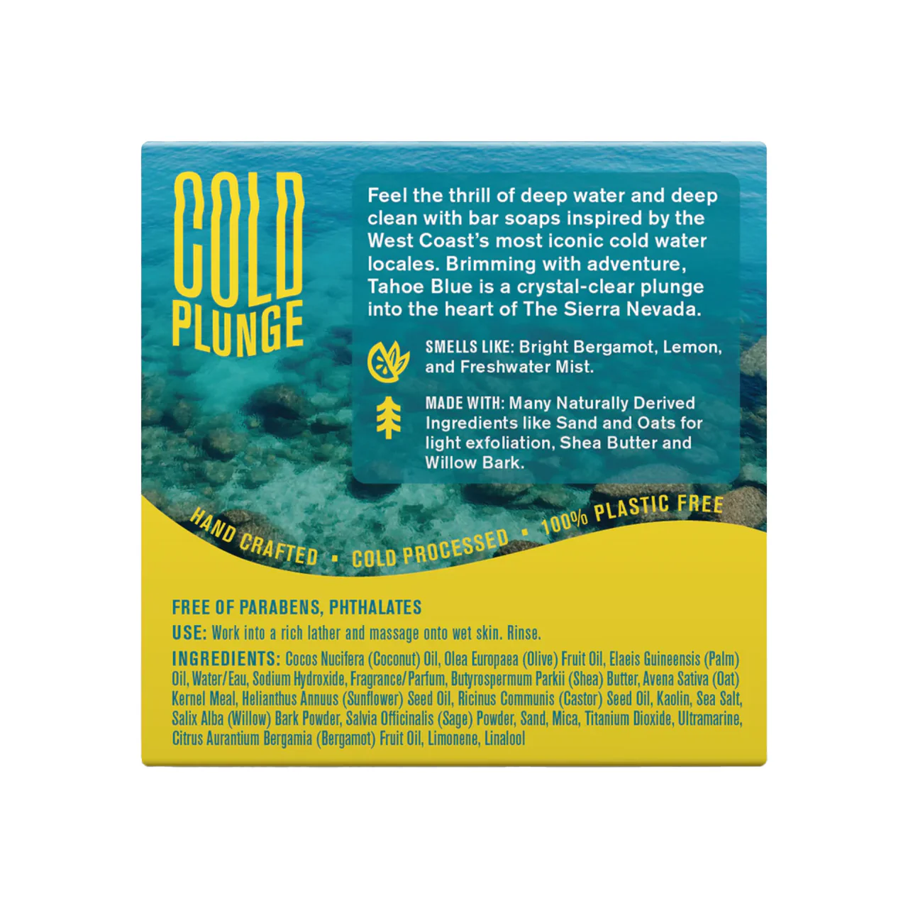 Every Man Jack - Cold Plunge Body Bar, Tahoe Blue | 142 g - Image 2