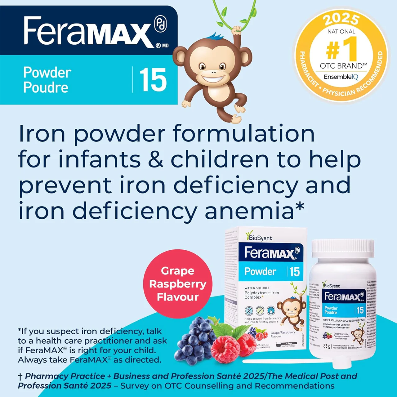 BioSyent - Feramax Water Soluble Polydextrose-Iron Complex | 83 g - Image 4