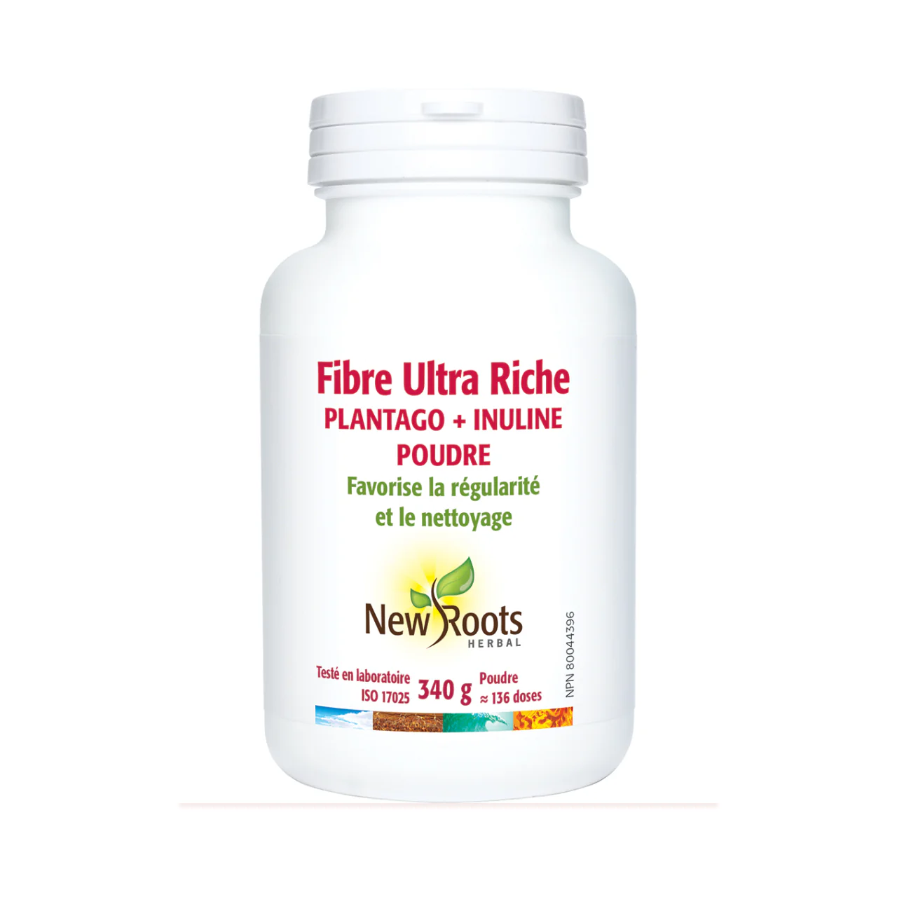 New Roots - Fiber Ultra Rich Plantago + Inulin | 340 g - Image 2