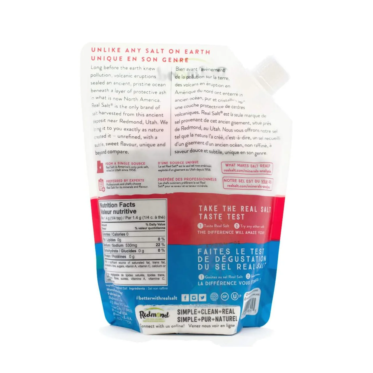 Redmond - Real Sea Salt, Natural Unrefined Fine Salt | 737 g - Image 2