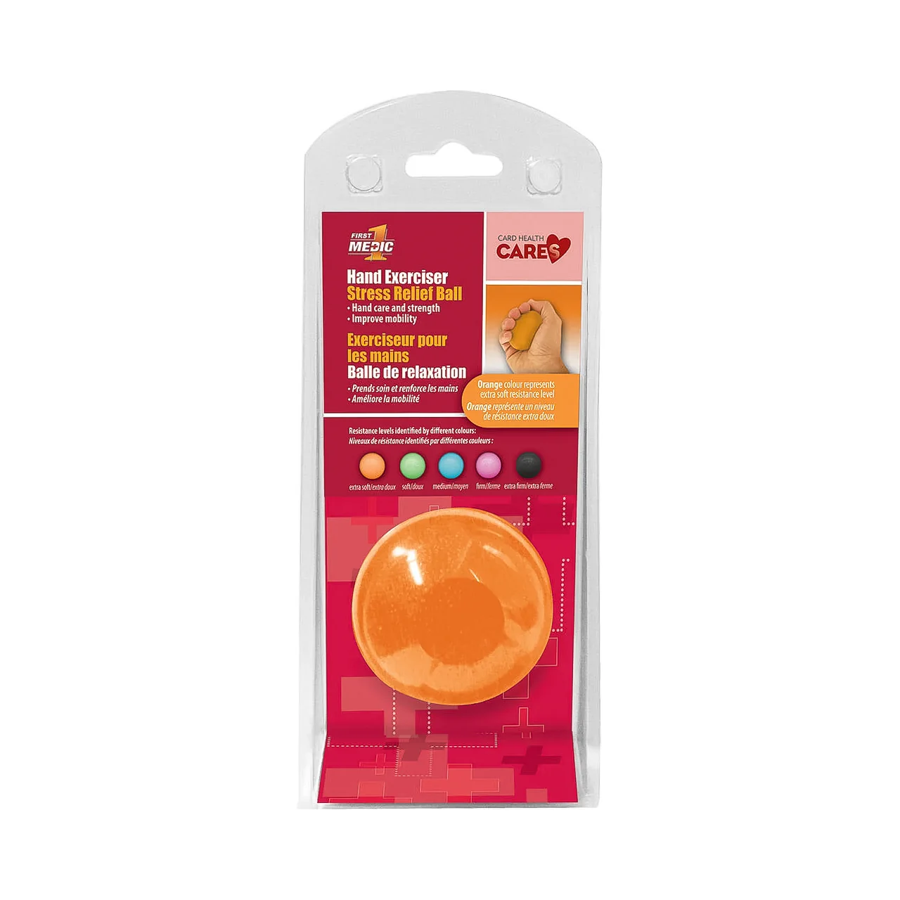 First Medic - Hand Exerciser Stress Relief Ball | Extra Soft