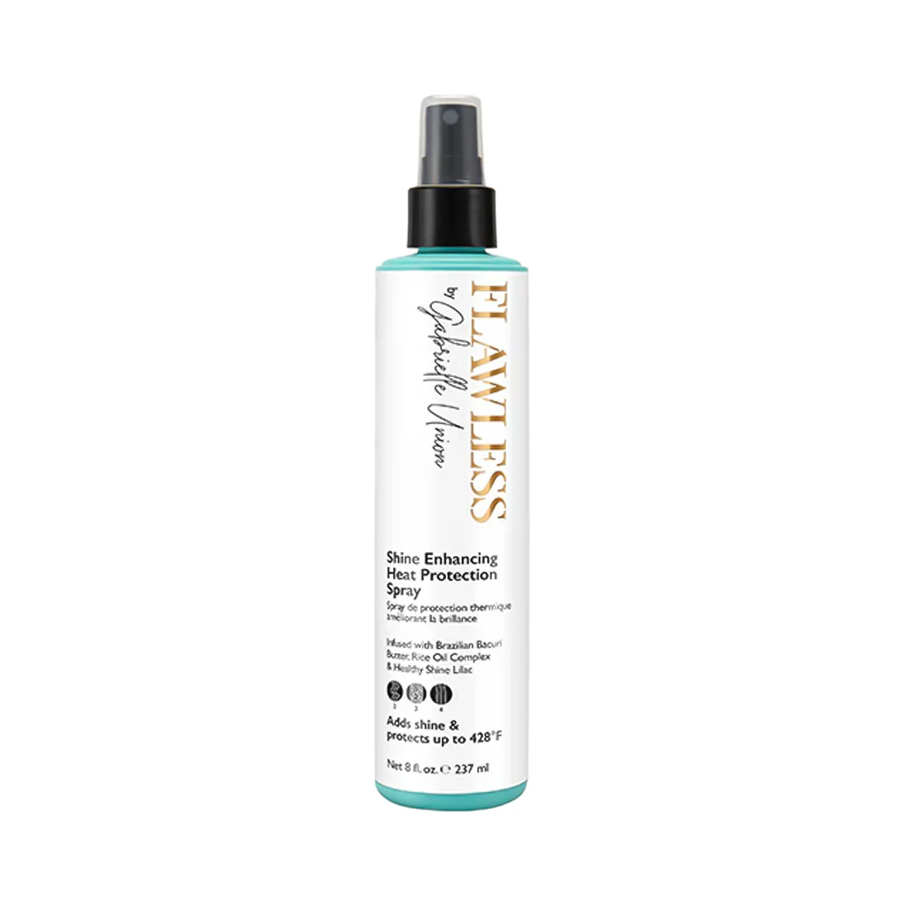 FLAWLESS by Gabrielle Union - Shine Enhancing Heat Protection Spray | 237 mL